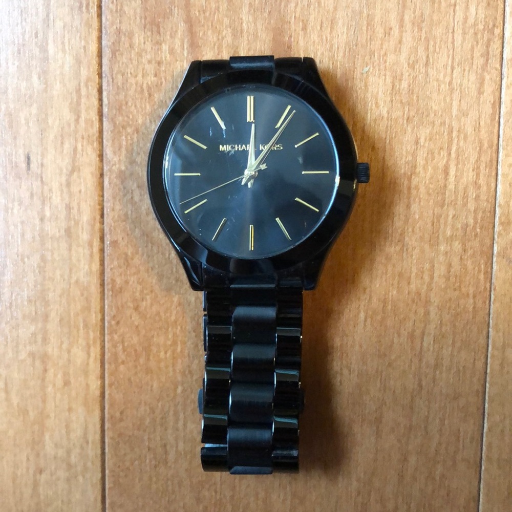 Black Michael Kors watch